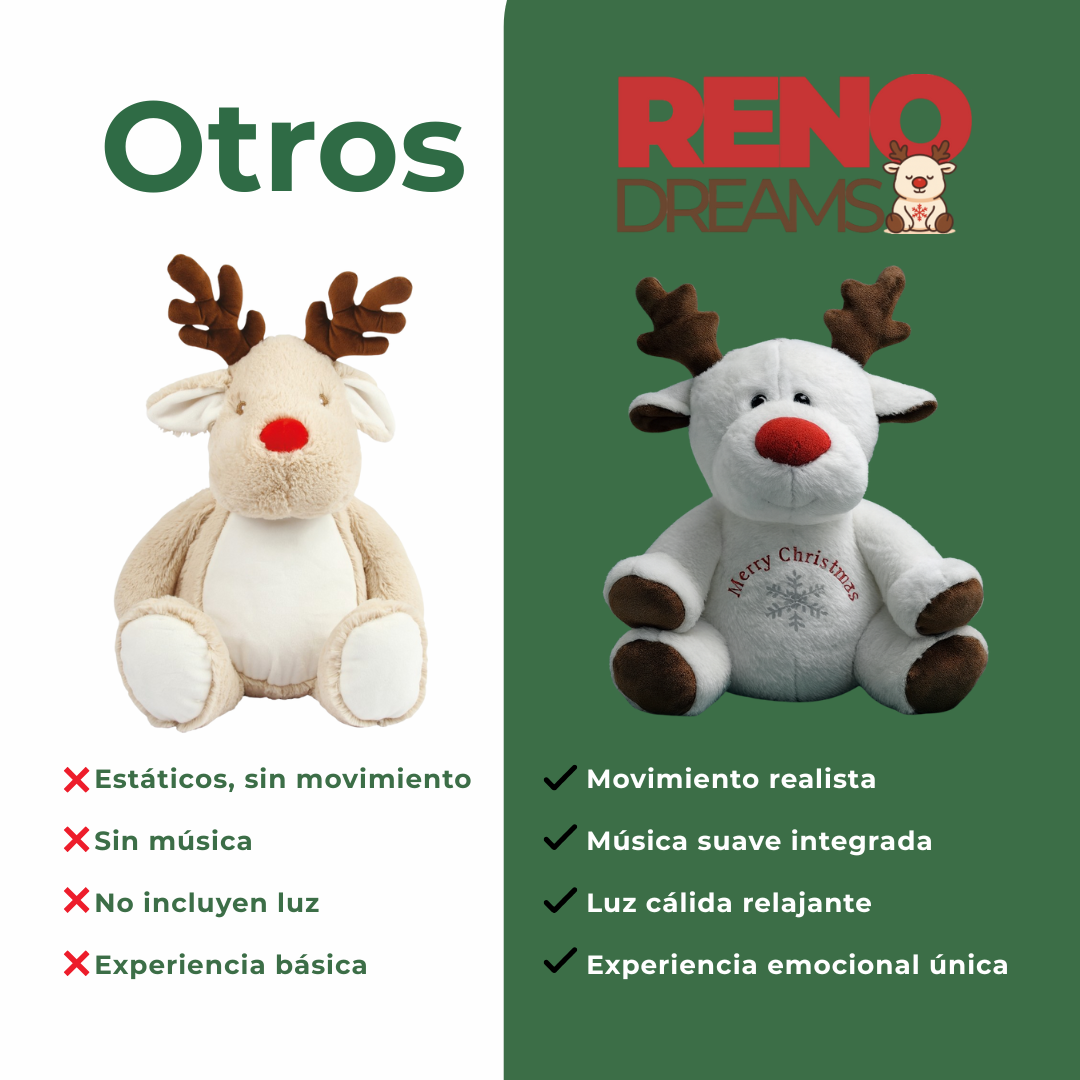 Peluche relajante navideño RenoDreams™