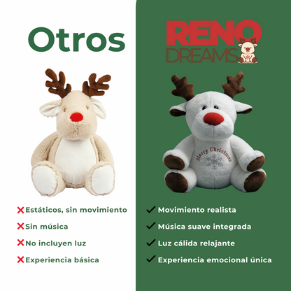 Peluche relajante navideño RenoDreams™